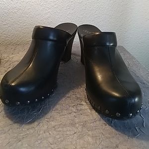Dansko studded heeled clogs size 42